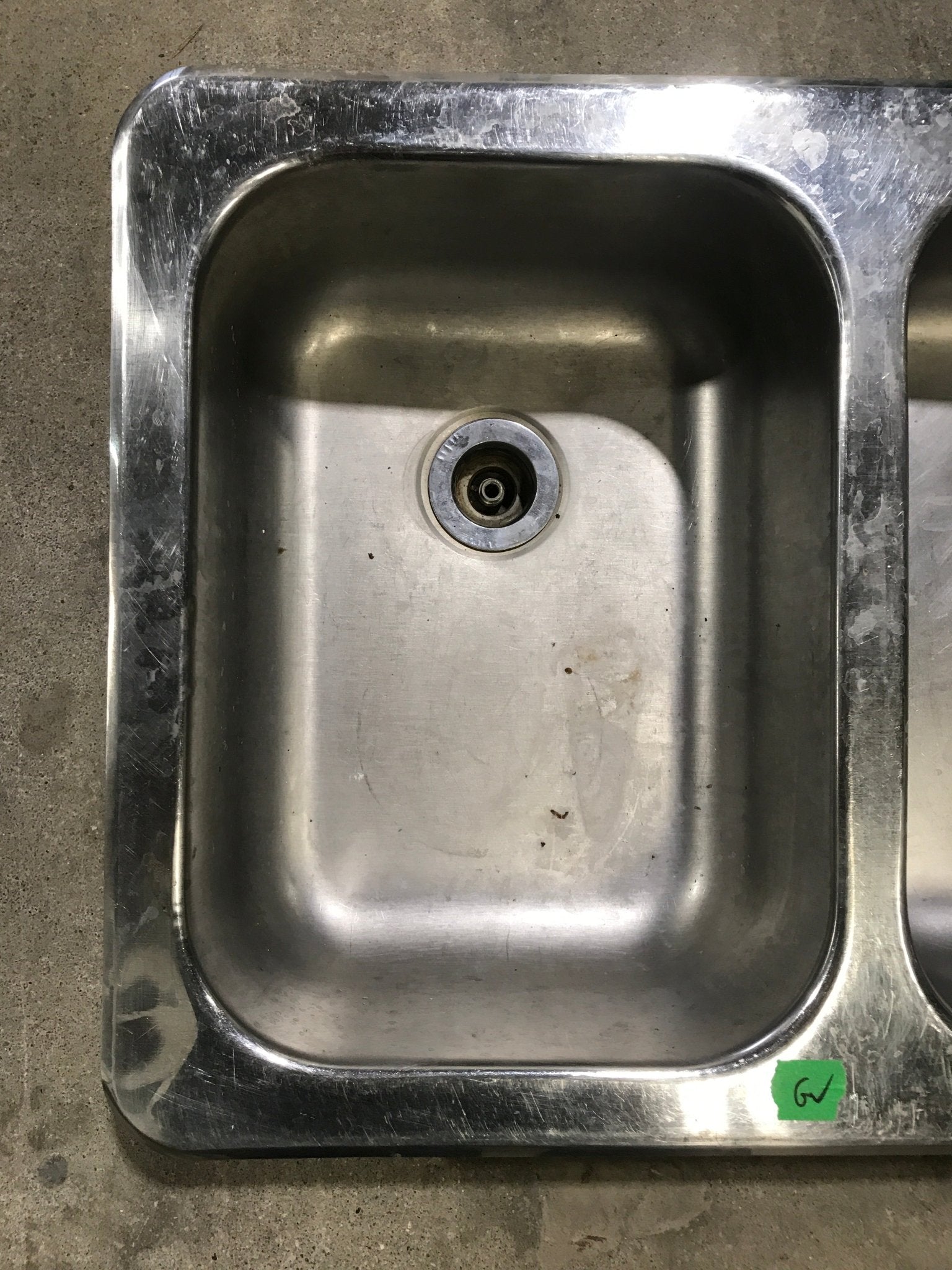 Used RV Kitchen Sink 24” W X 17” L - Young Farts RV Parts