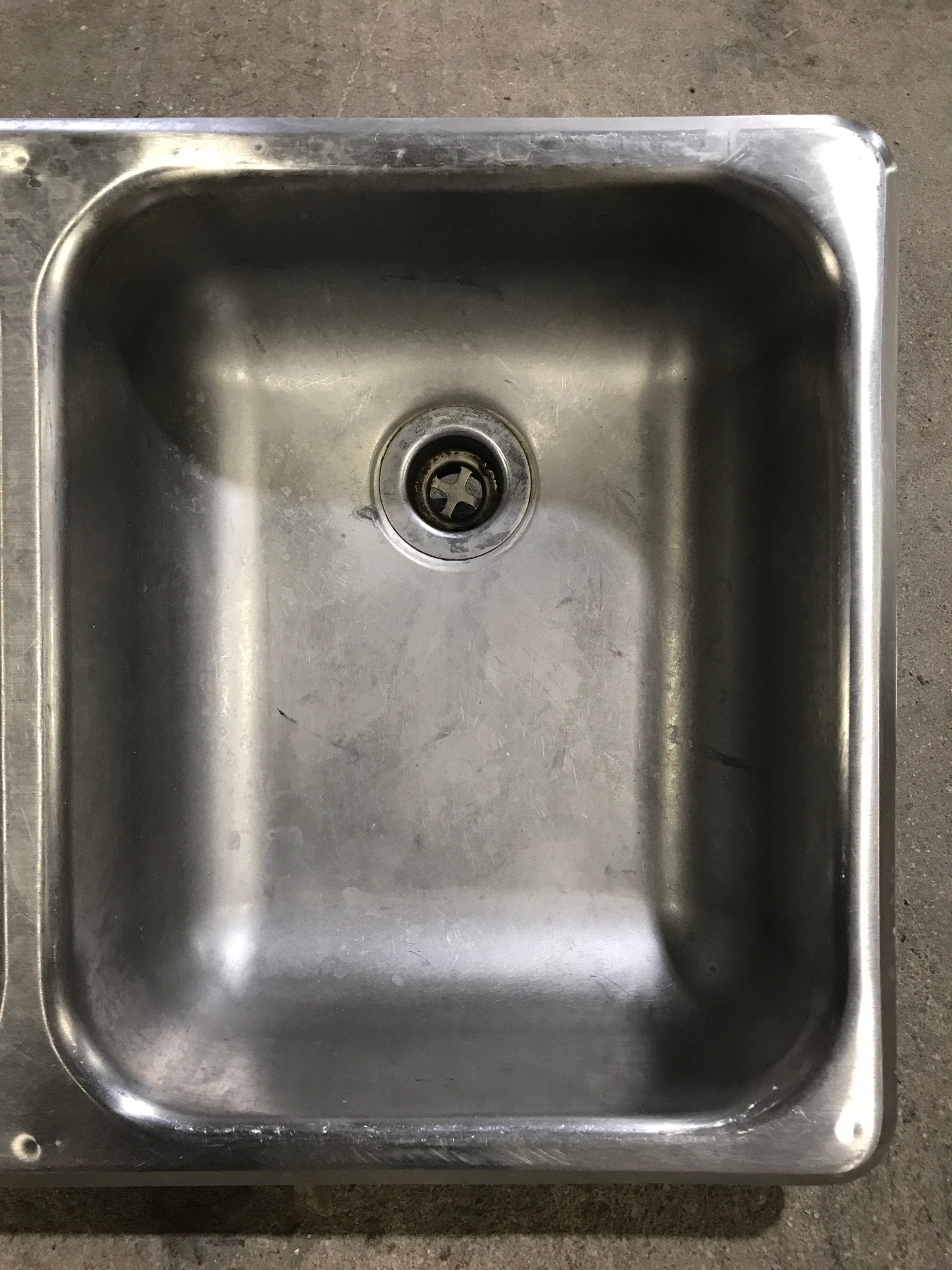 Used RV Kitchen Sink 25” W x 15 1/4” L - Young Farts RV Parts