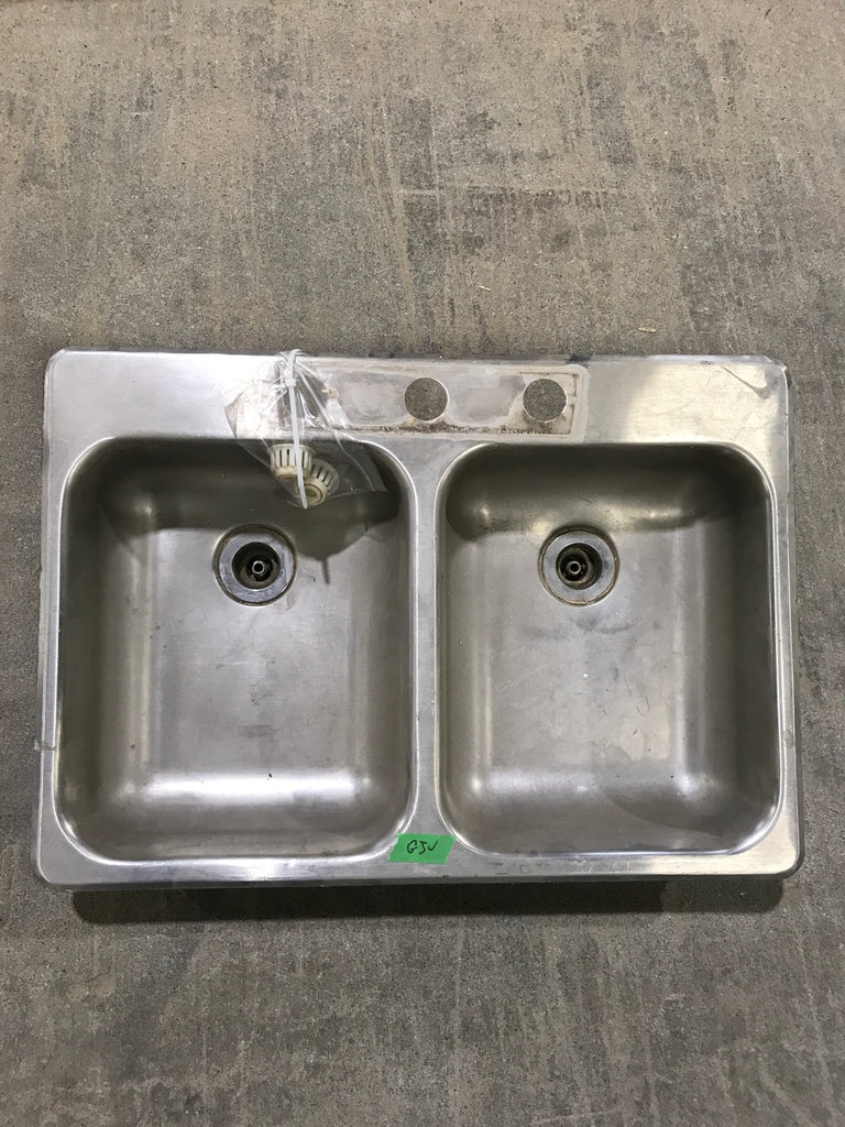 Used RV Kitchen Sink 25” W X 17 1/2” L - Young Farts RV Parts