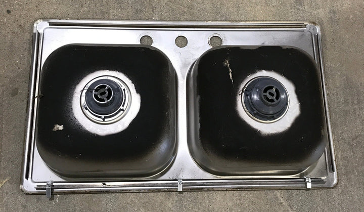 Used RV Kitchen Sink 33” W X 19” L - Young Farts RV Parts