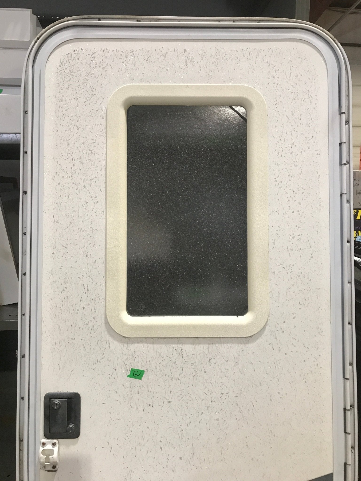 Used RV Radius Corner Entry Door 29 1/2