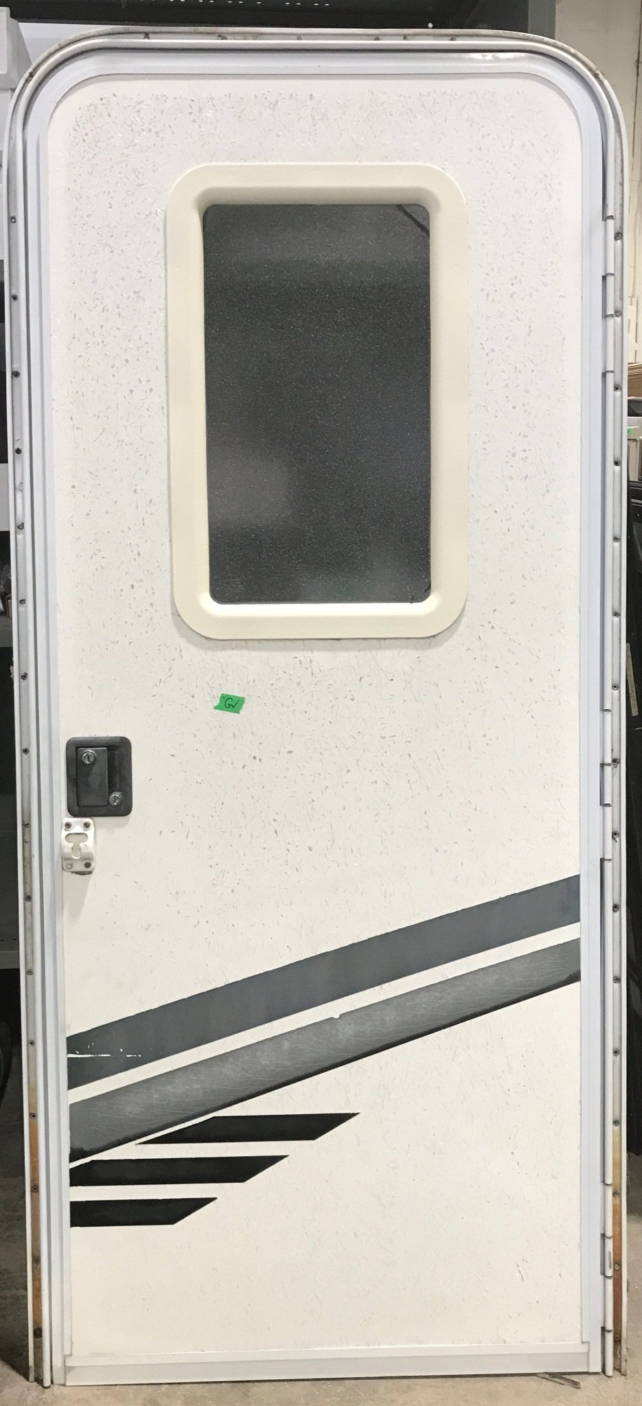 Used RV Radius Corner Entry Door 29 1/2