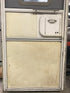 Used RV Radius Corner Entry Door 29 1/2" W x 71 1/2" H - Young Farts RV Parts