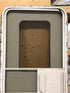 Used RV Radius Corner Entry Door 29 1/2" W x 72 1/4" H - Young Farts RV Parts