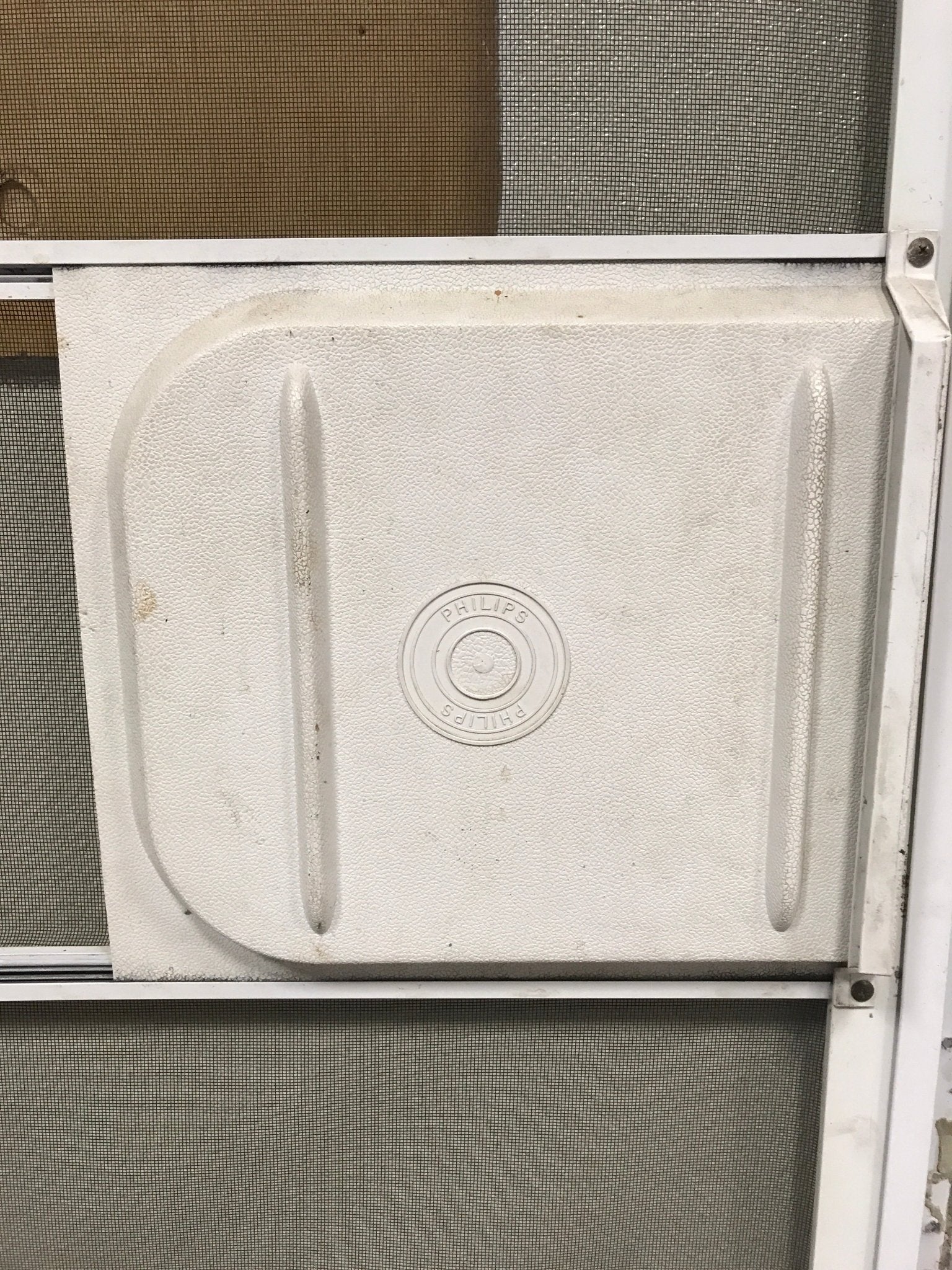 Used RV Radius Corner Entry Door 29 1/2" W x 72 1/4" H - Young Farts RV Parts