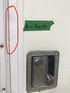 Used RV Radius Corner Entry Door 30" W x 72" H - Young Farts RV Parts