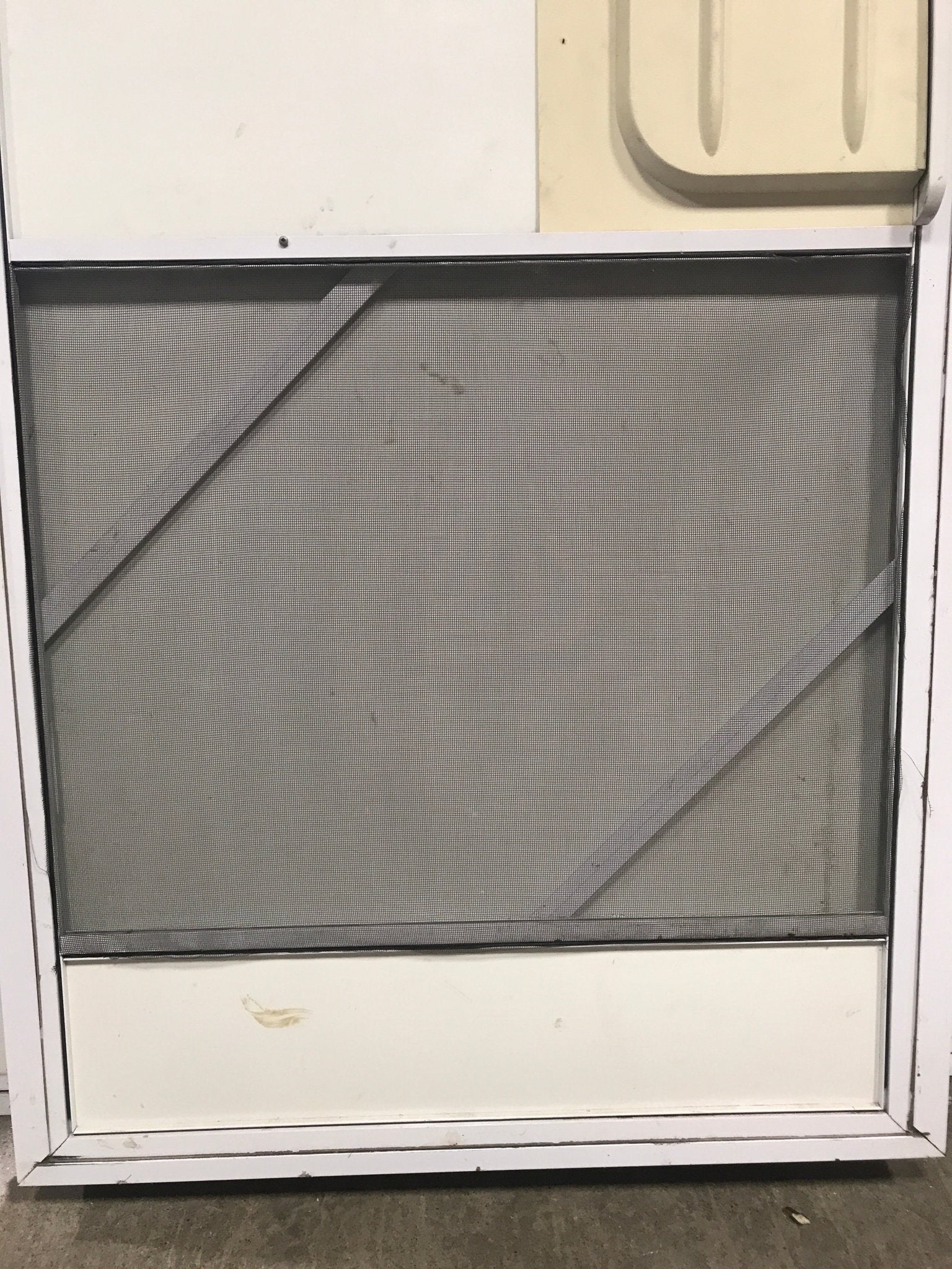 Used RV Radius Corner Entry Door 30