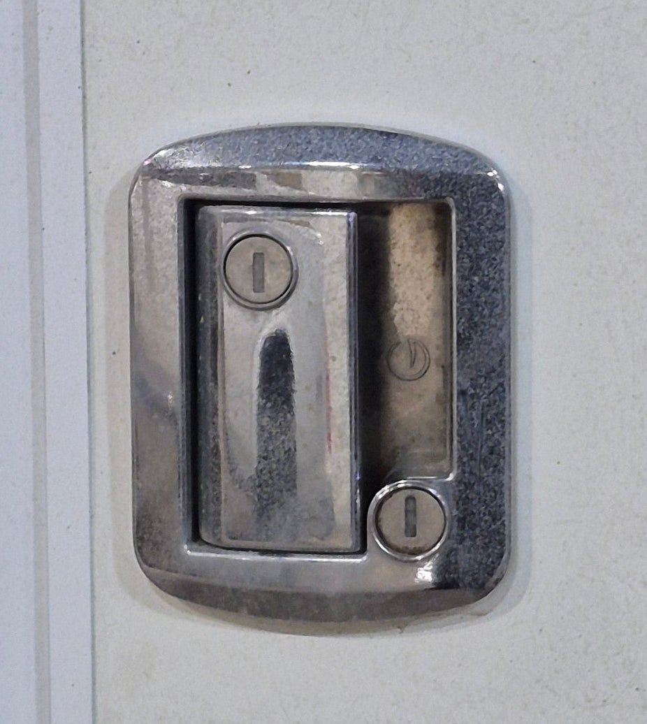 Used RV Radius Entry Door 24" x 72" - Young Farts RV Parts