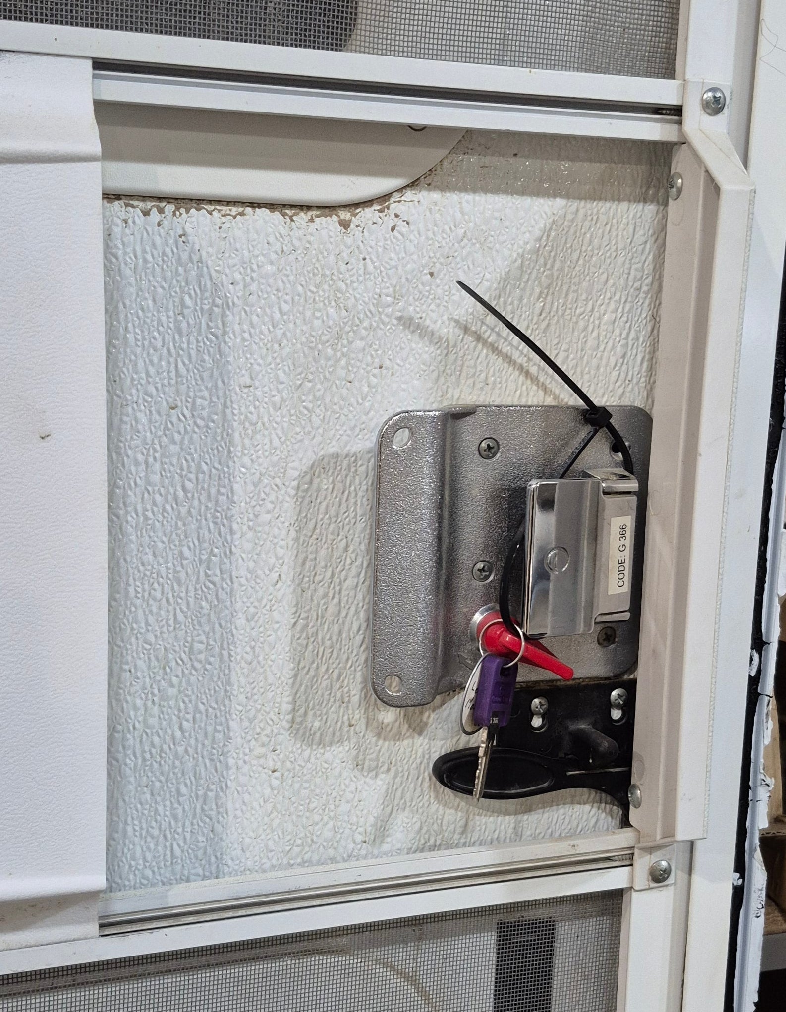 Used RV Radius Entry Door 24" x 72" - Young Farts RV Parts