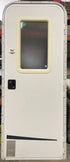 Used RV Radius Entry Door 25 1/2" W x 68 1/2" H - Young Farts RV Parts