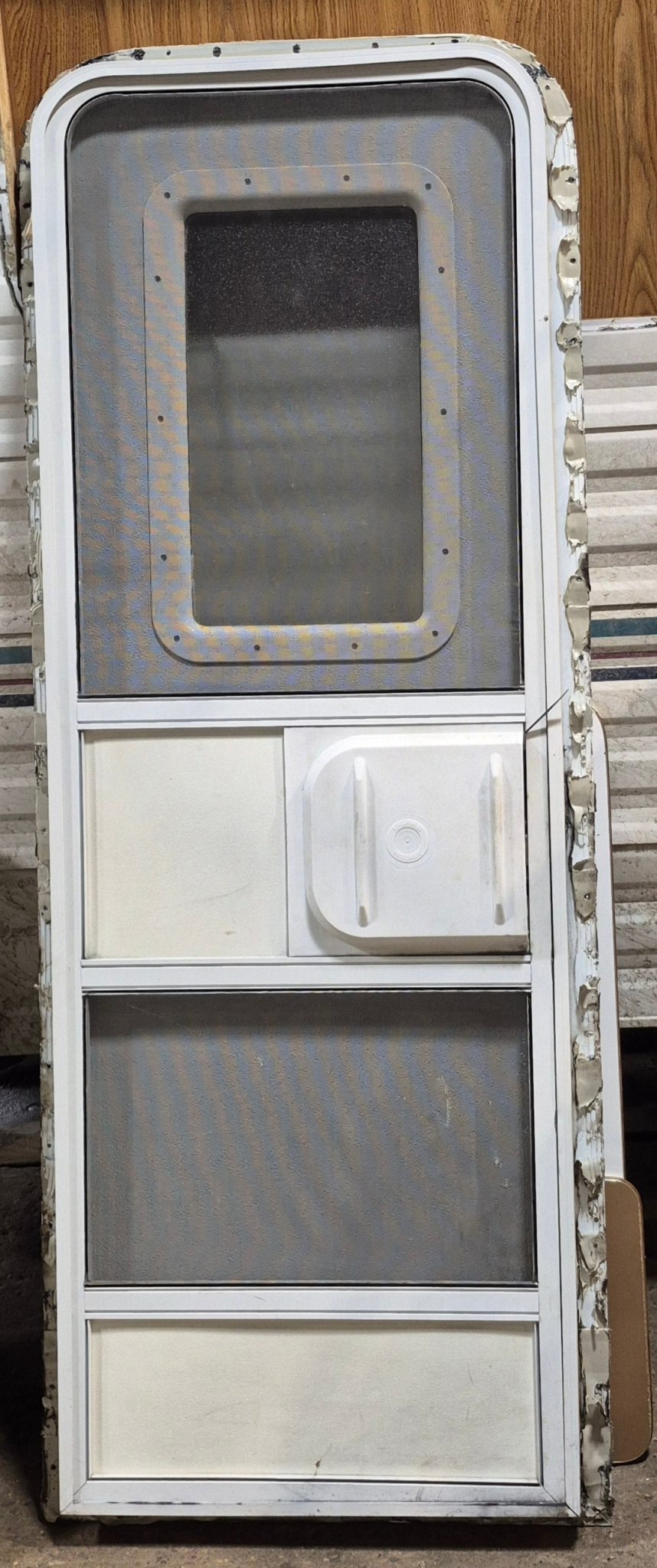 Used RV Radius Entry Door 25 1/2