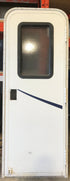 Used RV Radius Entry Door 25 5/8" x 71 1/2" - Young Farts RV Parts