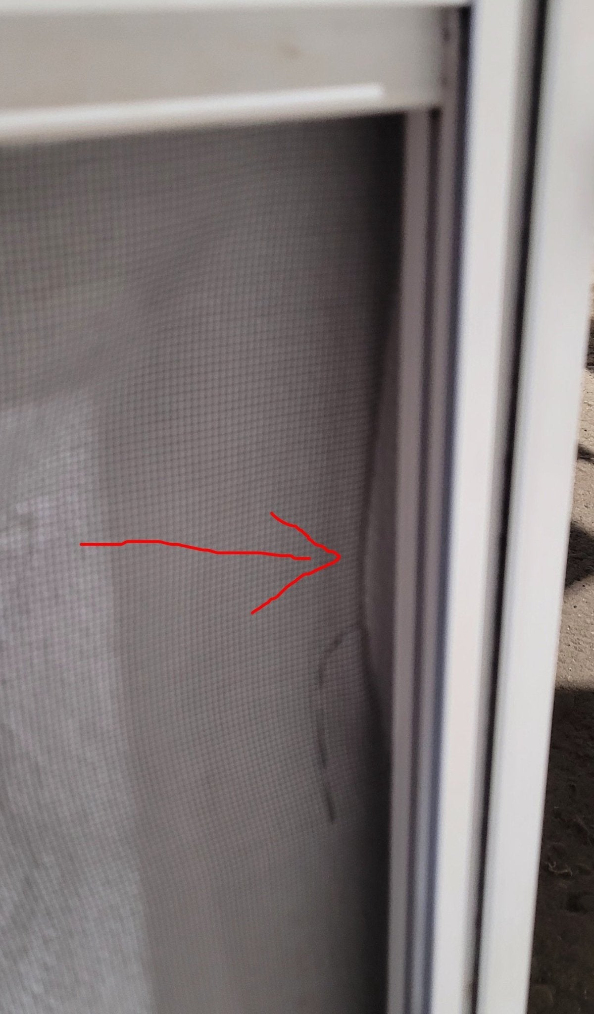 Used RV Radius Entry Door 25 5/8