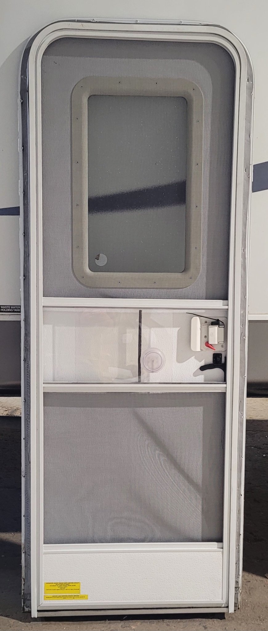 Used RV Radius Entry Door 25 5/8