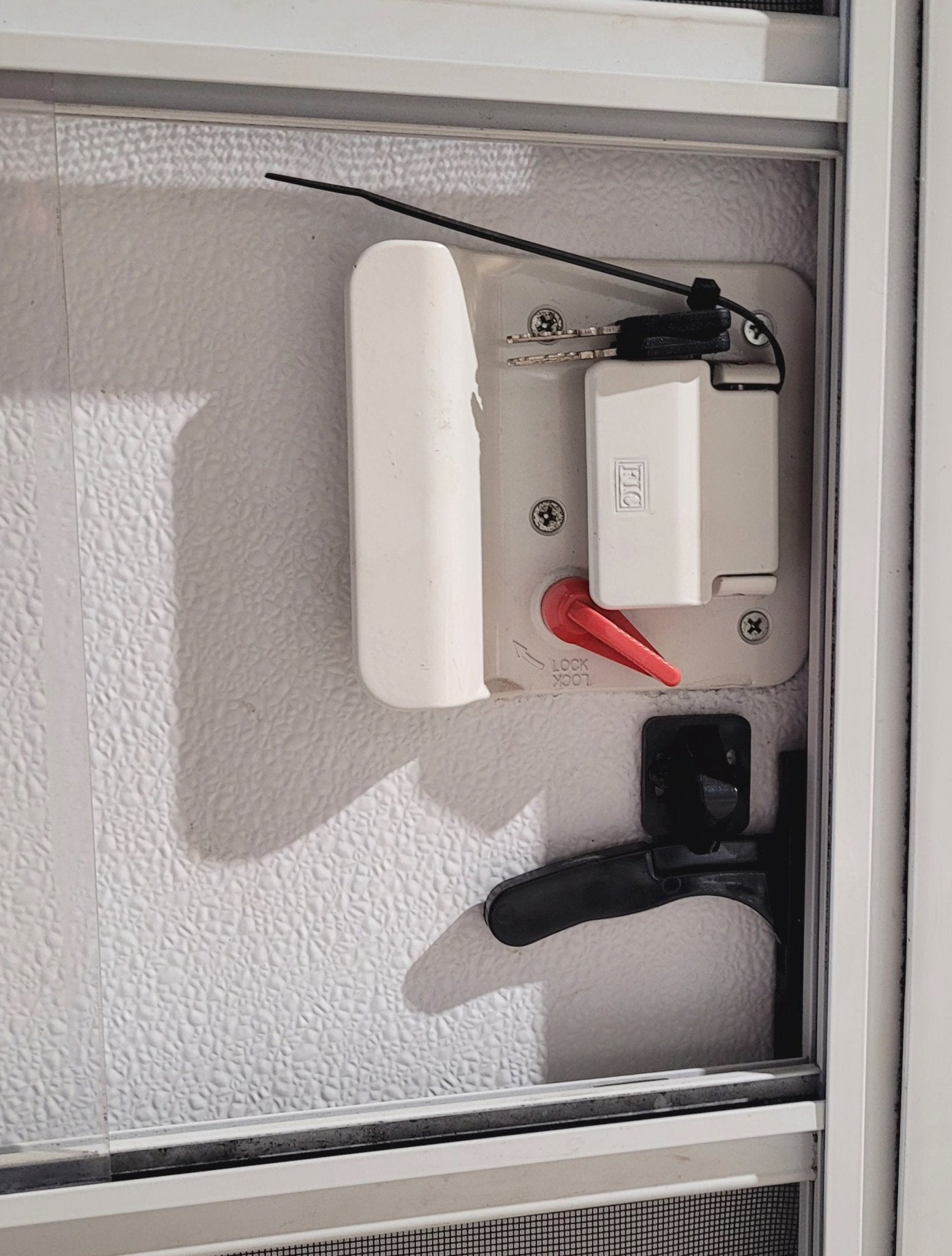 Used RV Radius Entry Door 25 5/8