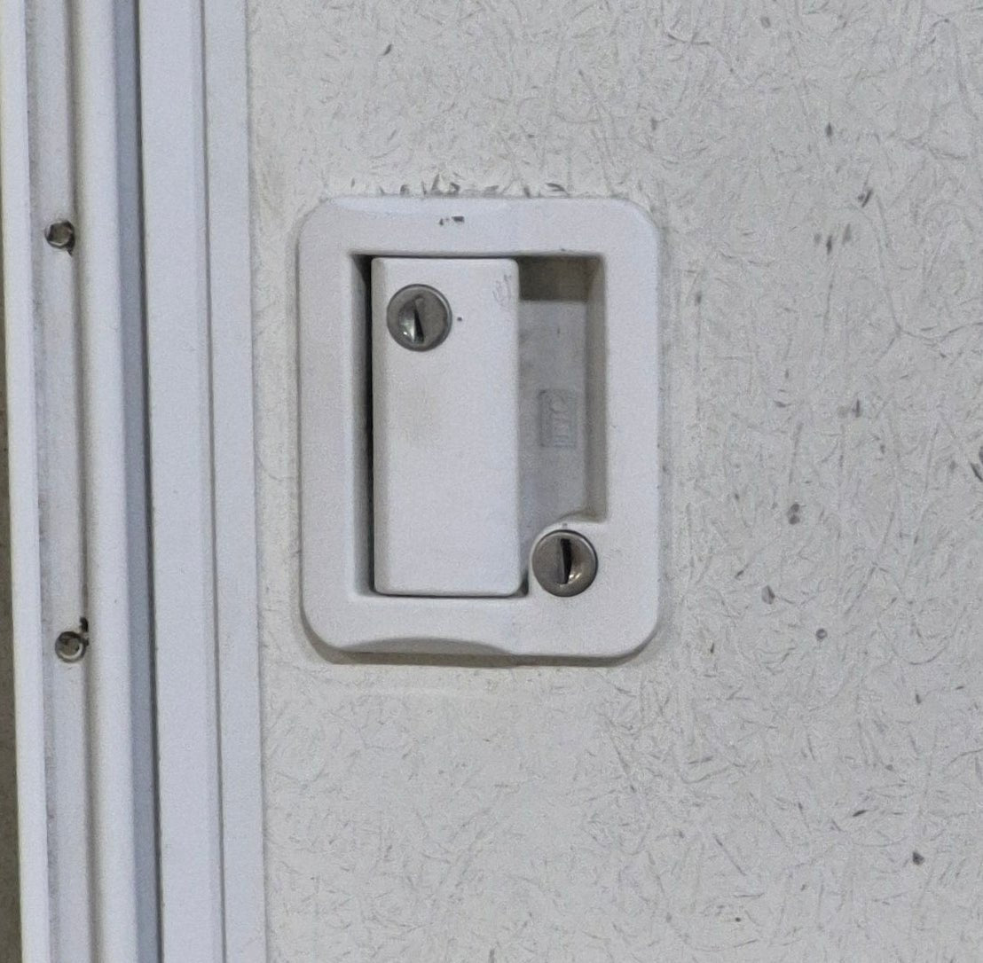 Used RV Radius Entry Door 25 7/8
