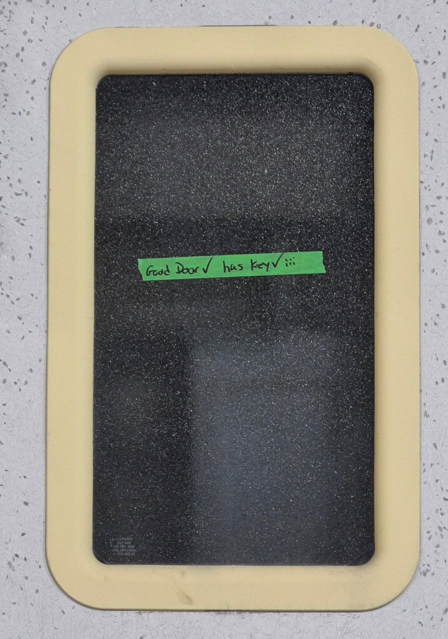 Used RV Radius Entry Door 25 7/8" W x 70" H - Young Farts RV Parts