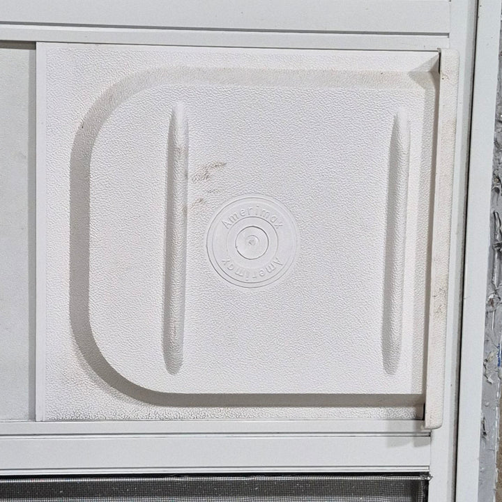 Used RV Radius Entry Door 26" W x 69 3/4" H - Young Farts RV Parts