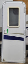 Load image into Gallery viewer, Used RV Radius Entry Door 26&quot; W x 69 3/4&quot; H - Young Farts RV Parts