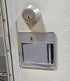 Used RV Radius Entry Door 27" W x 76 1/2" H - Young Farts RV Parts