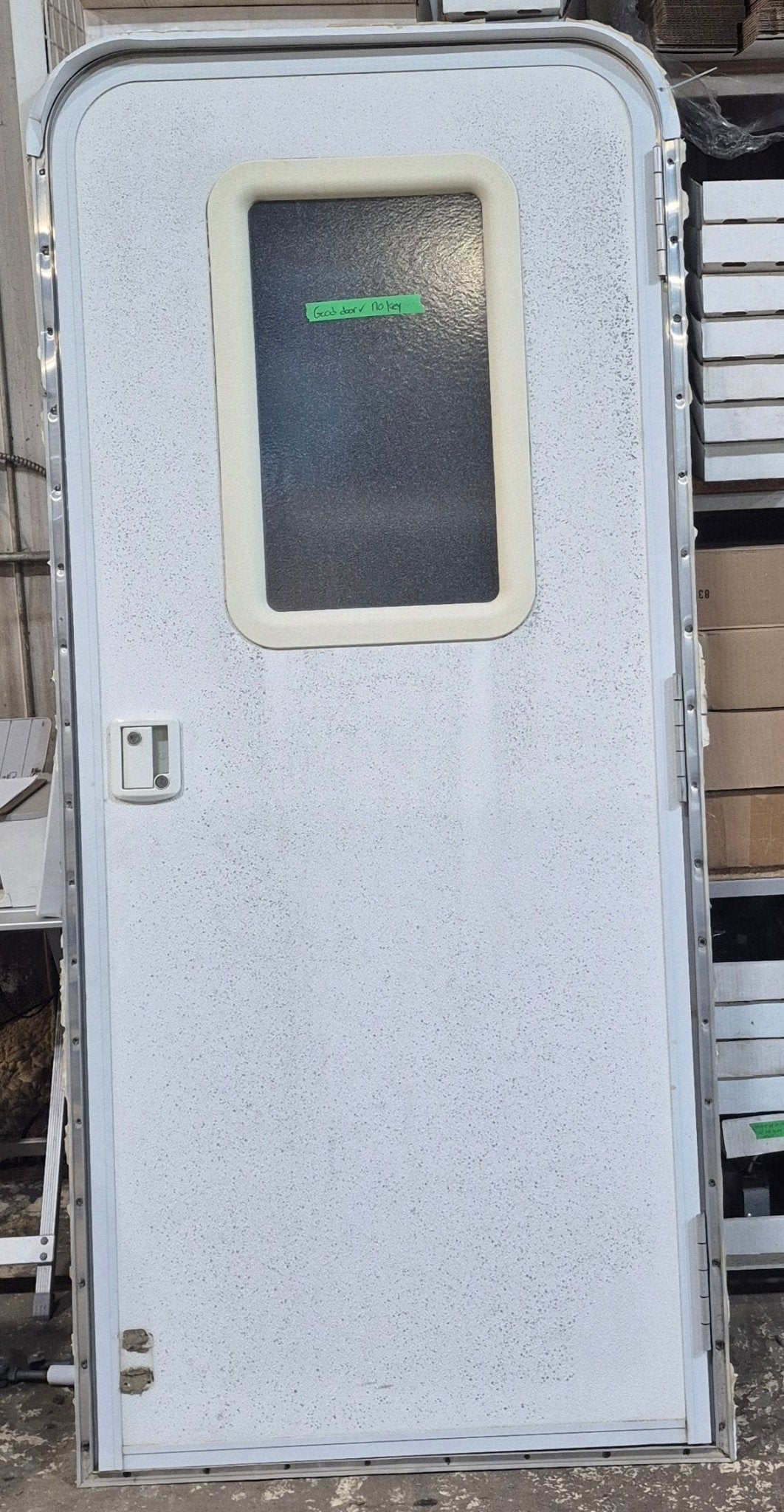 Used RV Radius Entry Door 29 3/4