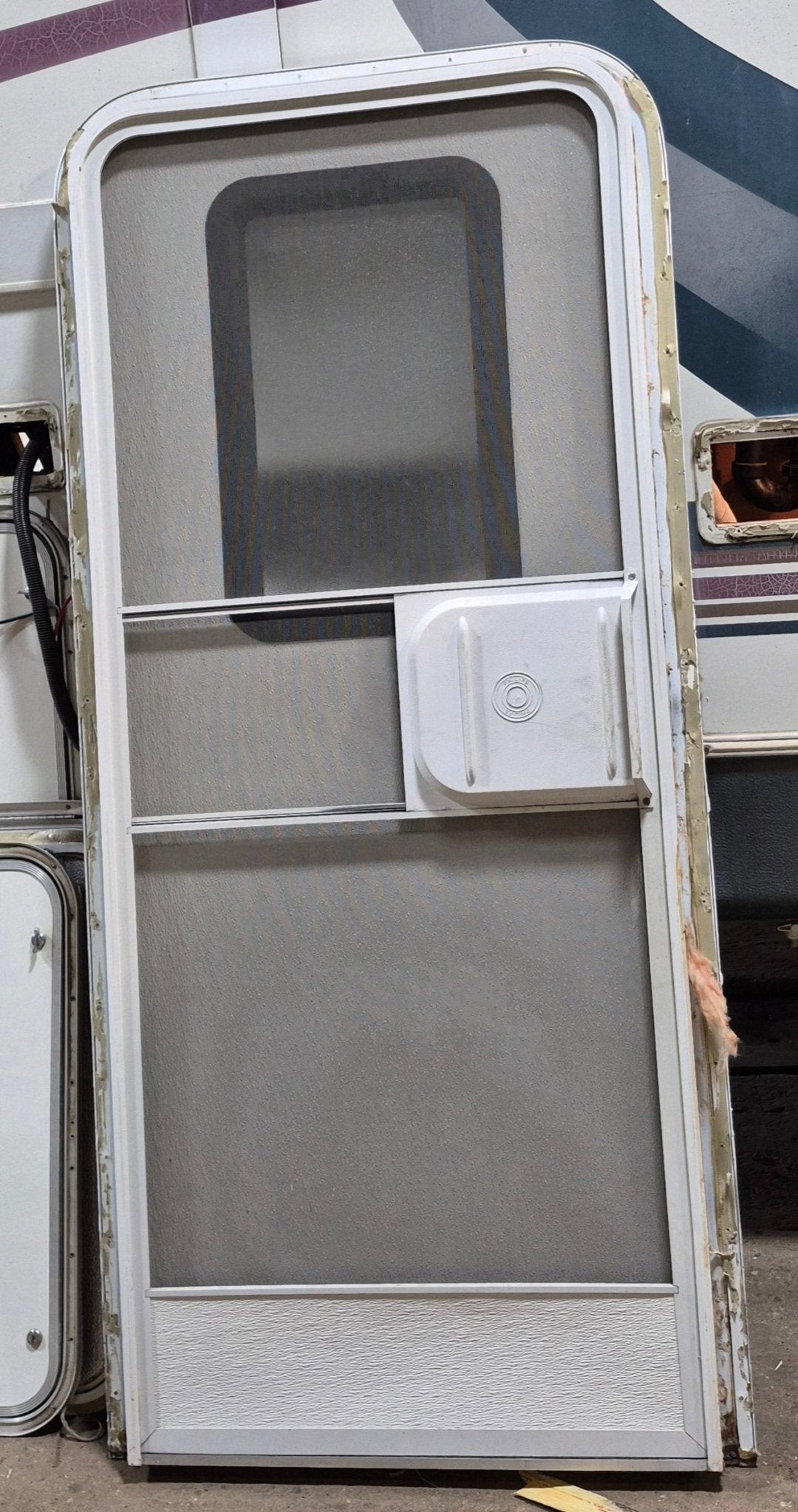 Used RV Radius Entry Door 29 5/8