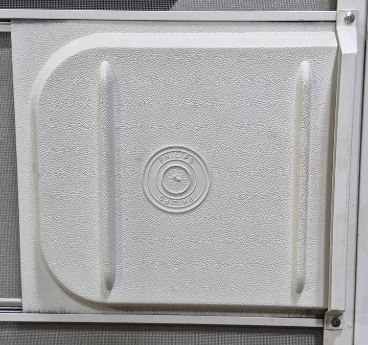 Used RV Radius Entry Door 29 5/8" W x 72" H - Young Farts RV Parts