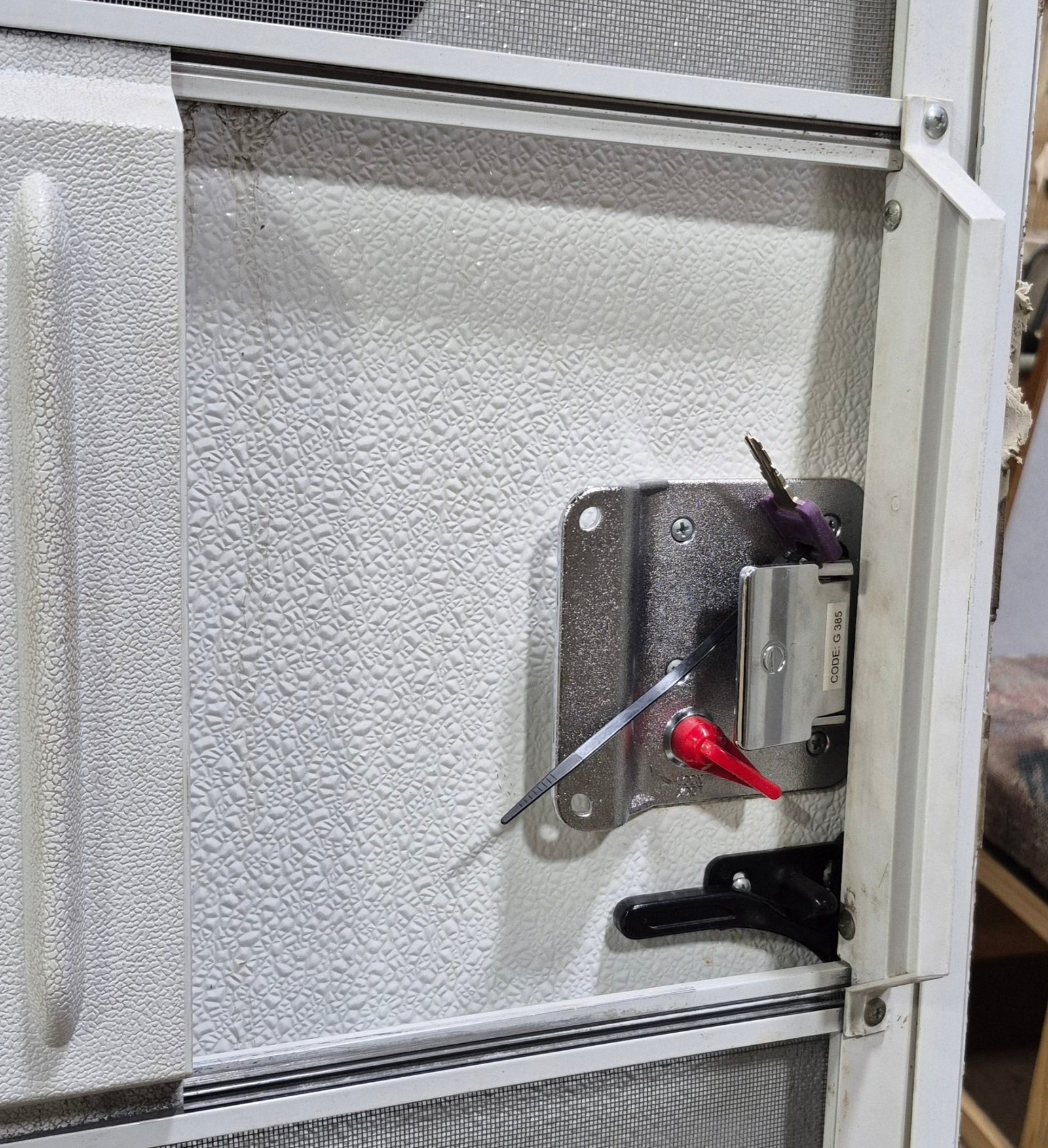 Used RV Radius Entry Door 29 5/8