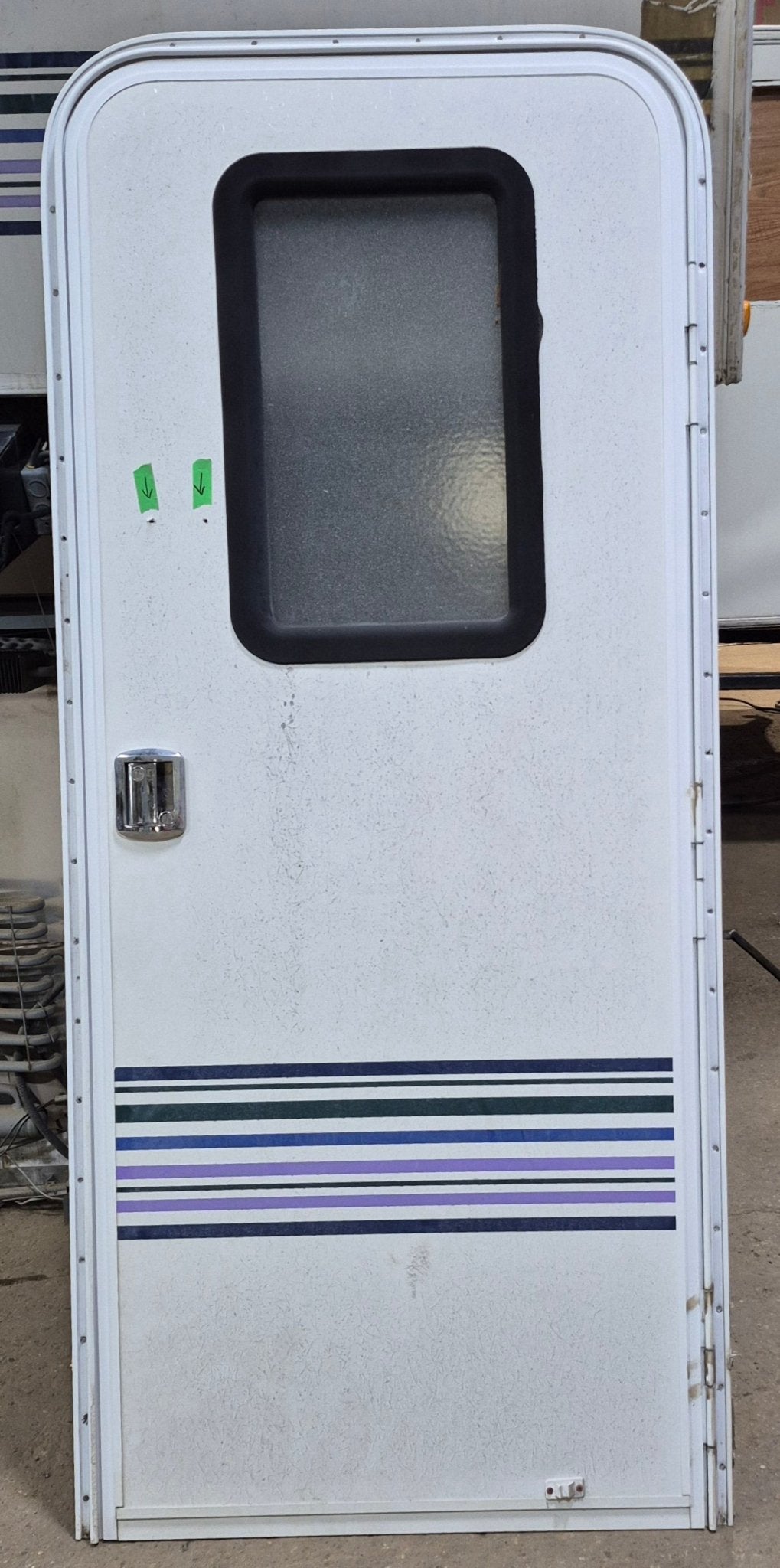 Used RV Radius Entry Door 29 5/8