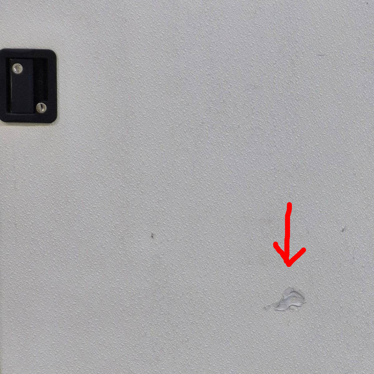 Used RV Radius Entry Door - 71.625 X 29.5 X 2.5 - Young Farts RV Parts