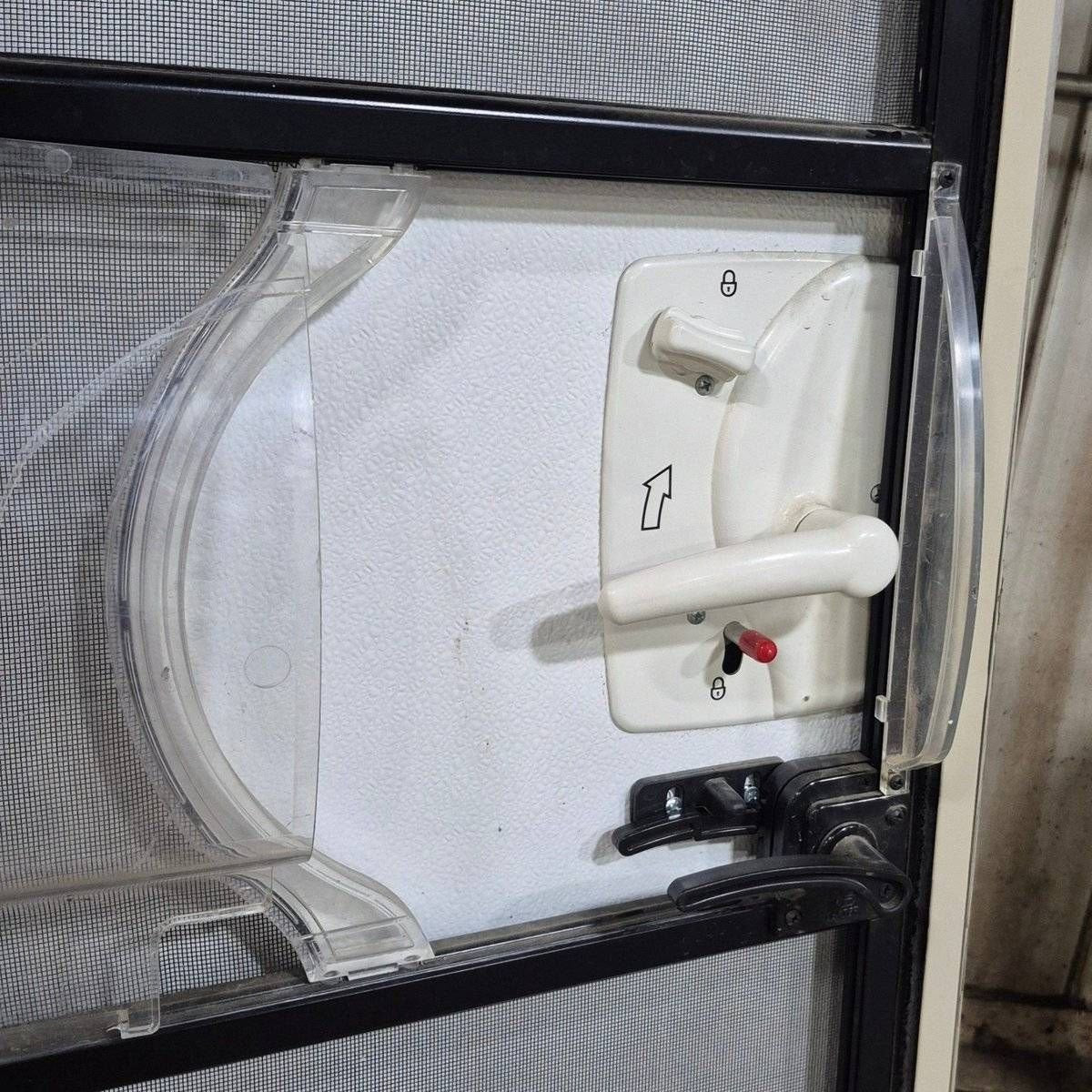 Used RV Radius Entry Door - 75 1/2