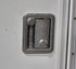 Used RV Radius Toy Hauler Garage Door 35 1/2" x 72" - Young Farts RV Parts