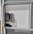 Used RV Radius Toy Hauler Garage Door 35 1/2" x 72" - Young Farts RV Parts