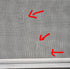 Used RV Radius Toy Hauler Garage Door 35 1/2" x 72" - Young Farts RV Parts