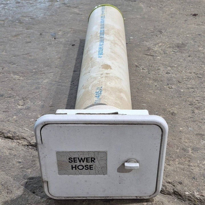 Used RV Sewer Hose Setup - 7 5/8" x 6 5/8" x 26" - Young Farts RV Parts
