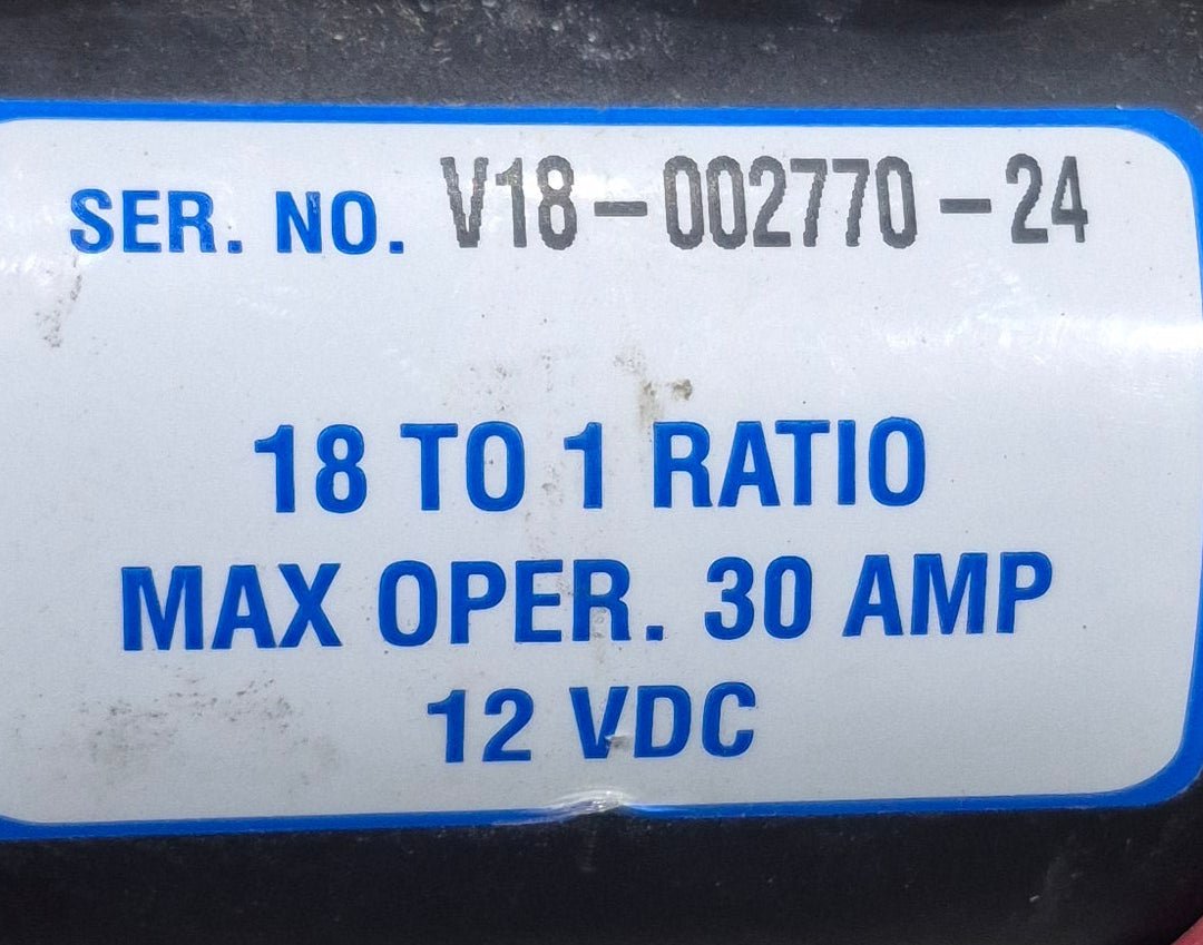 Used RV Slide Out Motor 18:1 - 8532 - 07 - Young Farts RV Parts