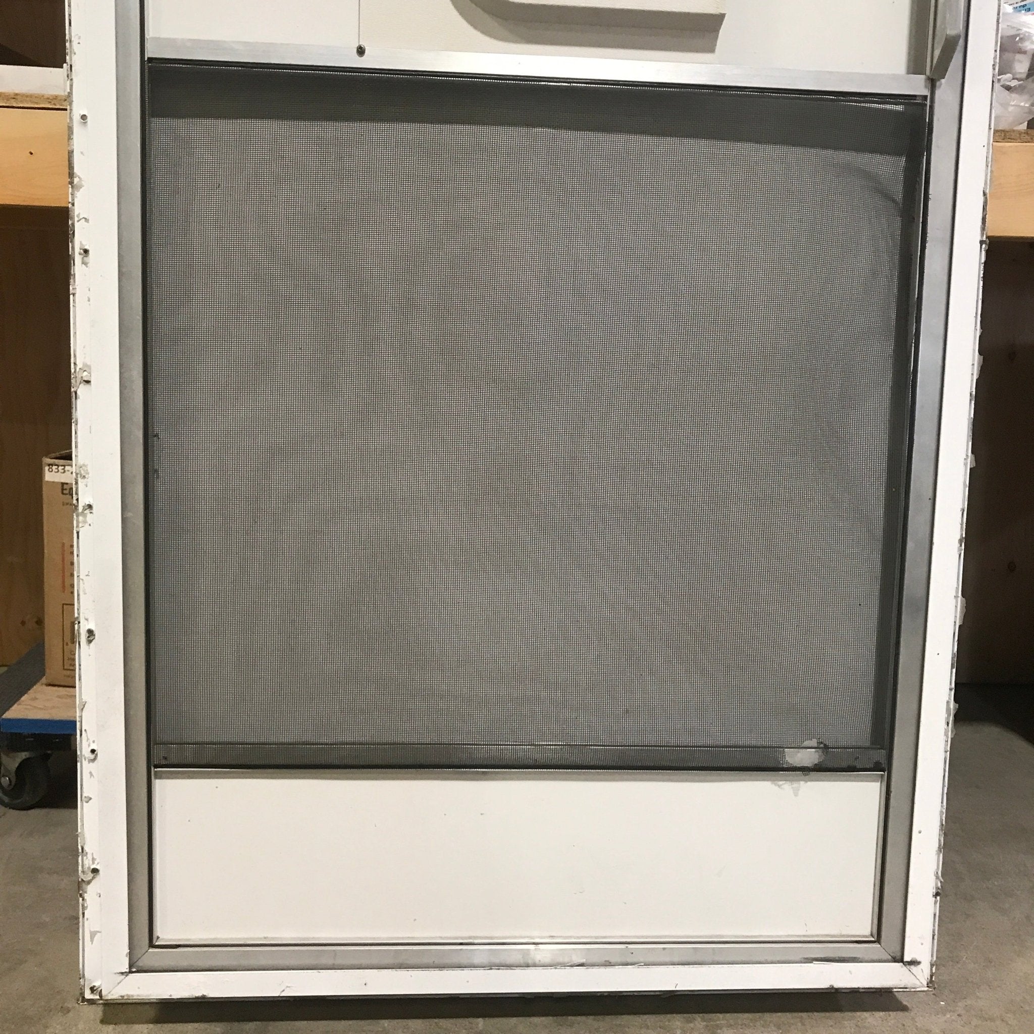 Used RV Square Corner Entry Door 26 3/4" W x 70 1/2" H - Young Farts RV Parts