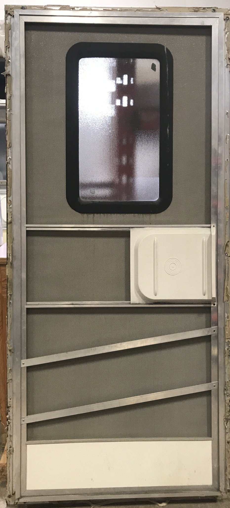 Used RV Square Corner Entry Door 29 1/2