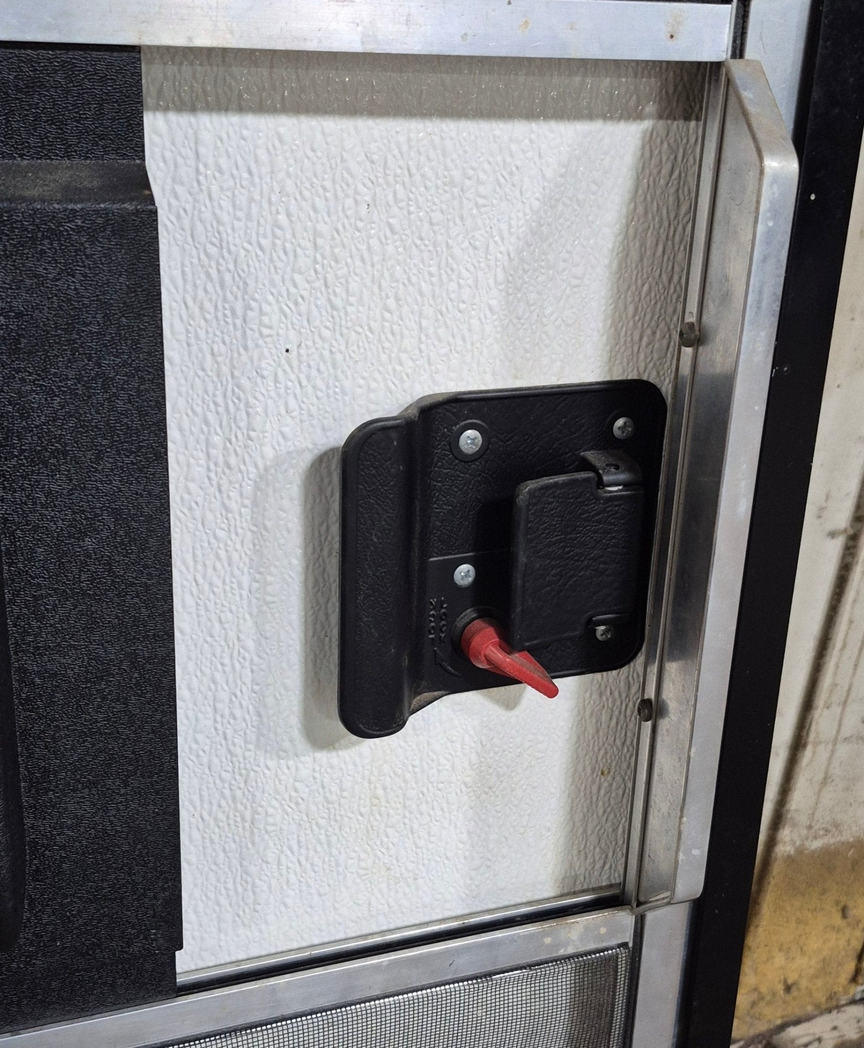 Used RV Square Entry Door 26 1/2" x 70 5/8" - Young Farts RV Parts