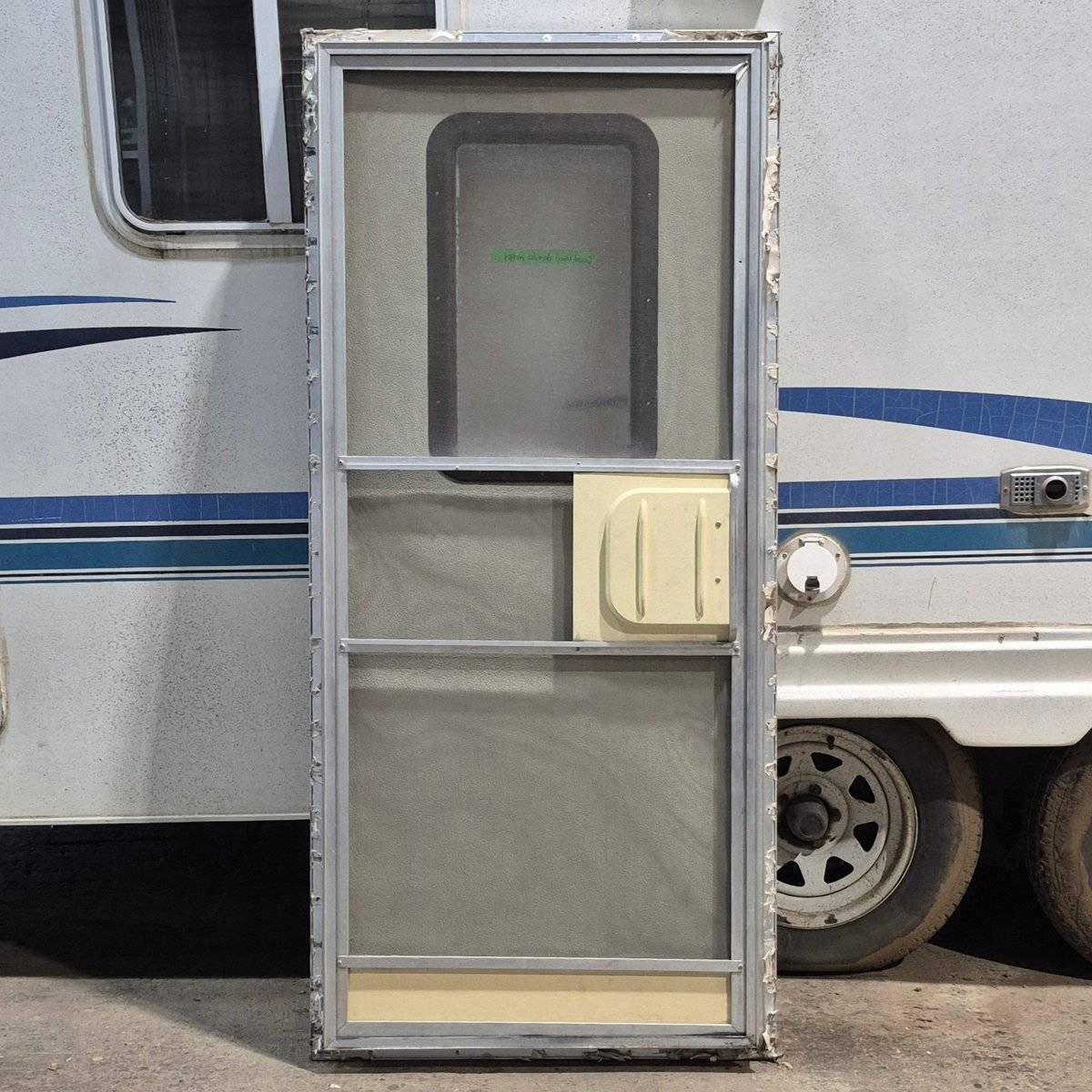 Used RV Square Entry Door - 29.75 X 67.875 X 2.25 - Young Farts RV Parts