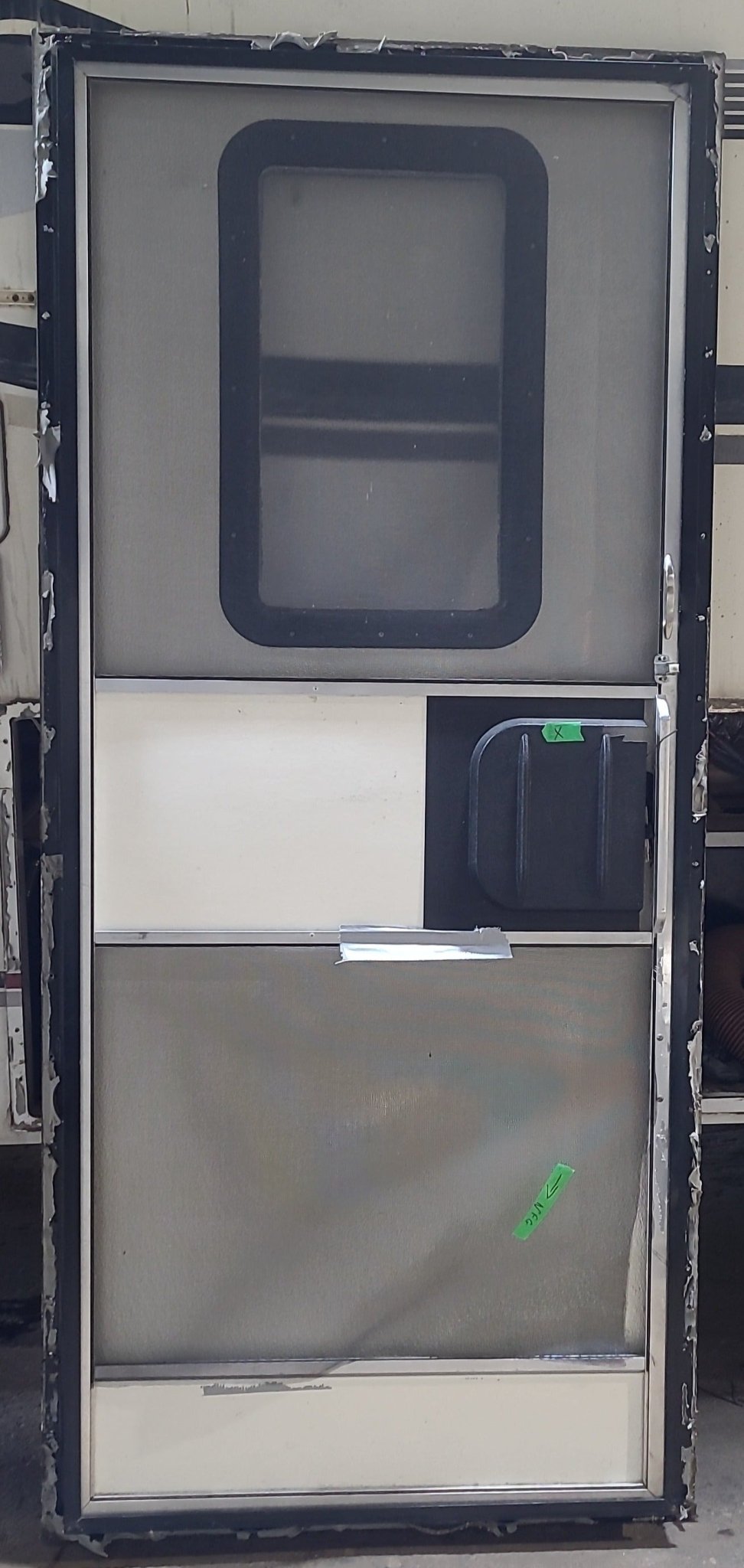 Used RV Square Entry Door 30 1/2