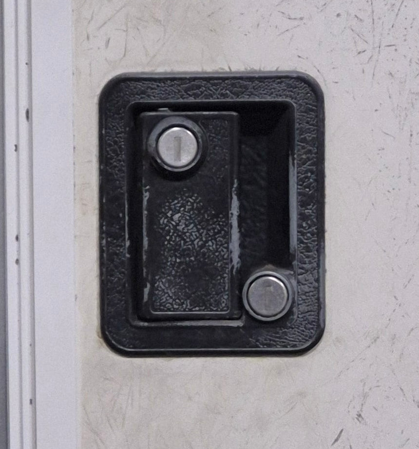 Used RV Square Entry Door 30" x 69 5/8" - Young Farts RV Parts