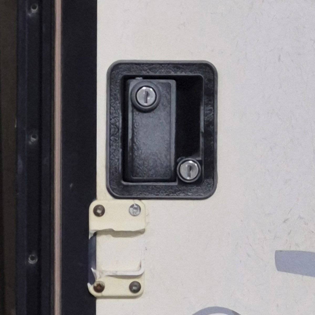 Used RV Square Entry Door - 30.375 X 70.625 X 2.25 - Young Farts RV Parts