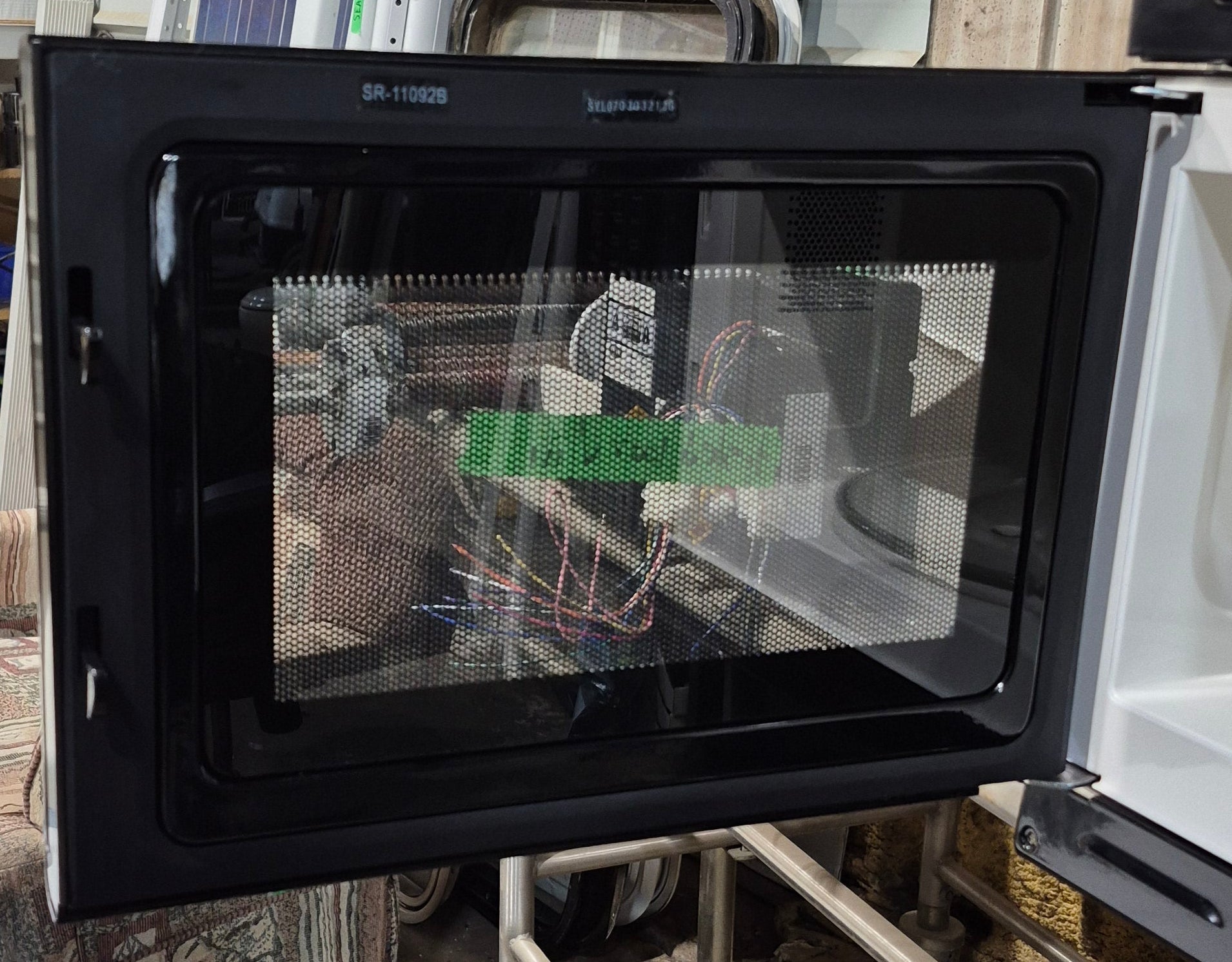 Used RV Sylvania Microwave, 20" W x 12" H x 13 1/4" D - Young Farts RV Parts
