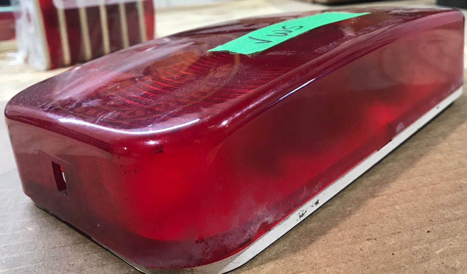 Used RV Tail Light Assembly Replacement Lens with base SAE - AILRST 94 DOT - Young Farts RV Parts