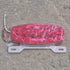 Used RV Tail Light Assembly, With License Plate Bracket, 8.625" x 4.125" x 1.25"- DOT SAE A2I6S2T2L 18 - Young Farts RV Parts