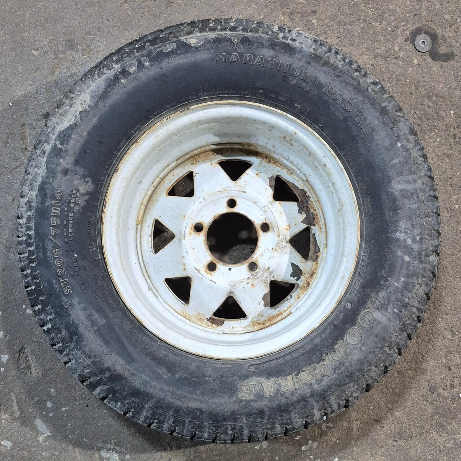 Used RV Tire & Rim 14