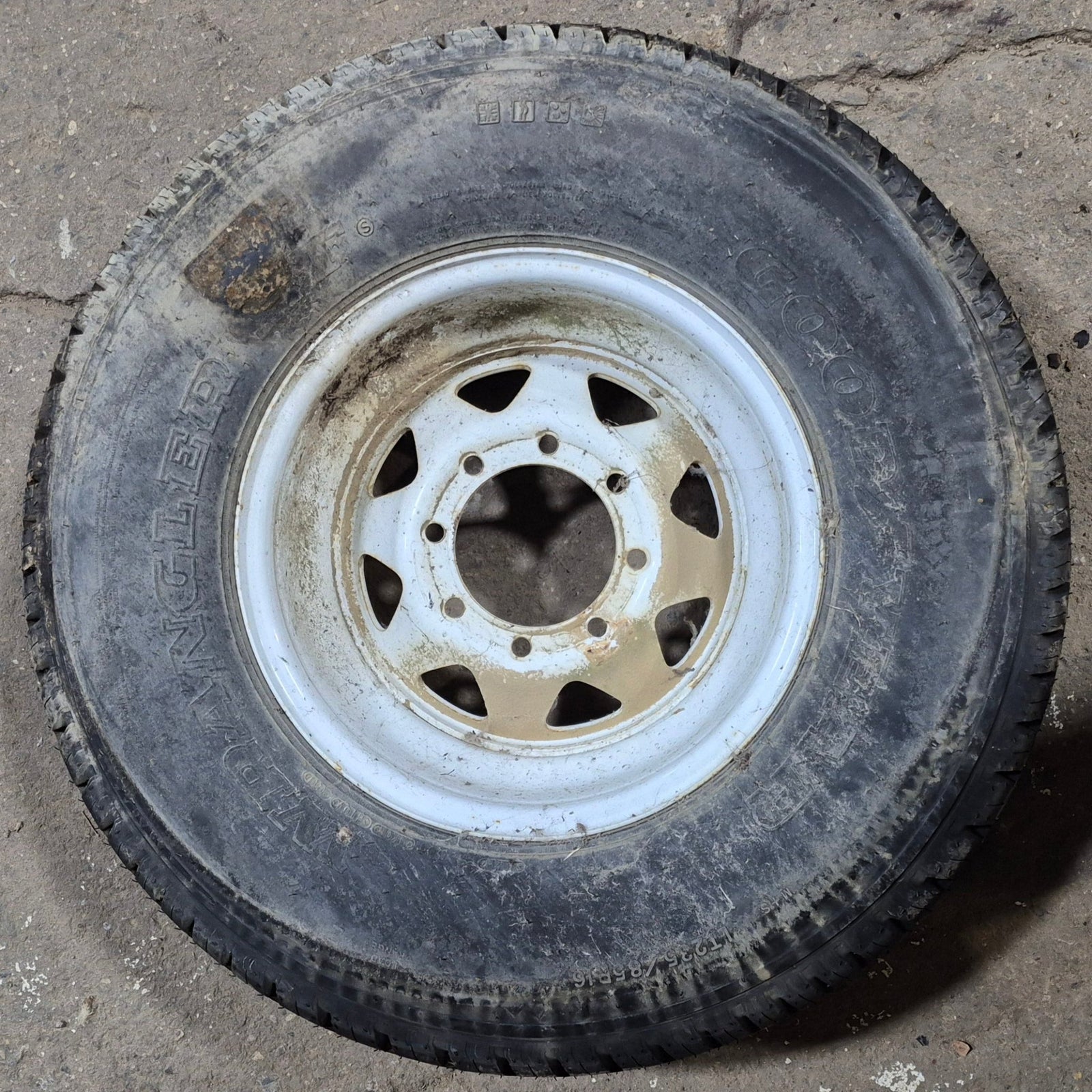 Used RV Tire & Rim 16