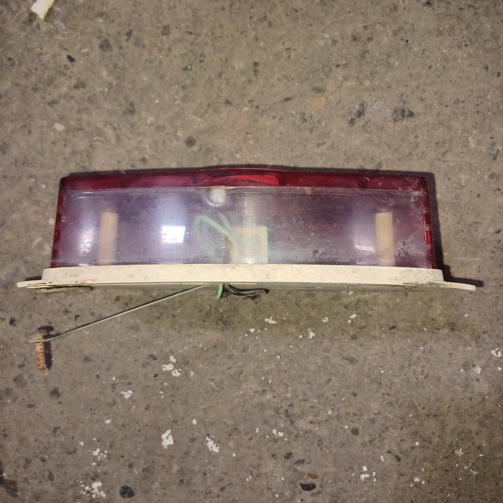 Used SAE-STLIA-67 596 License Plate Replacement Lens with Bracket-596 - Young Farts RV Parts