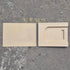 Used Screen Door Slide Panel Set, Beige - 11 1/4" x 9" - Young Farts RV Parts